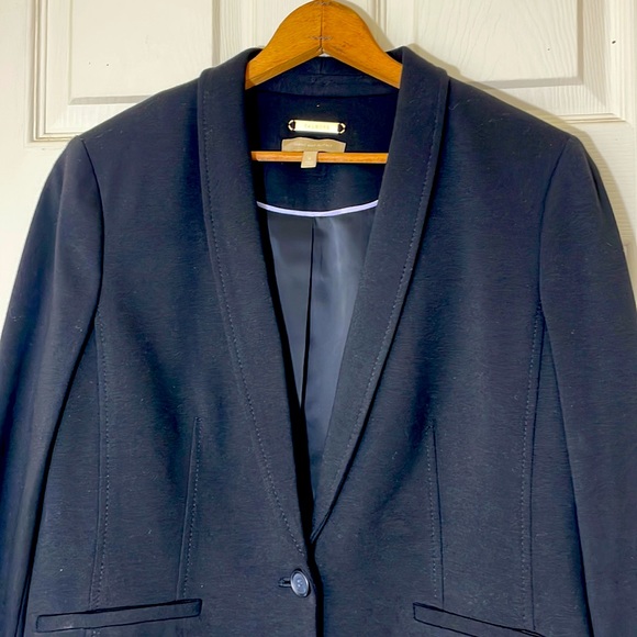 Talbots Solid Black Blazer Size 12 - Picture 3 of 8